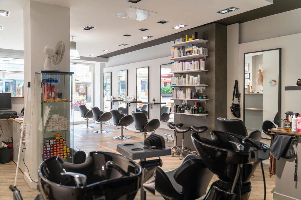 Friseur Scherwerk Innenaufnahme